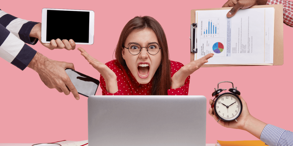 Pekerja stres karena banyak deadline