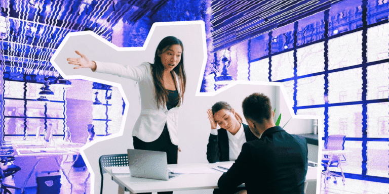 Foto lingkungan kerja toxic karena boss dan rekan NPD