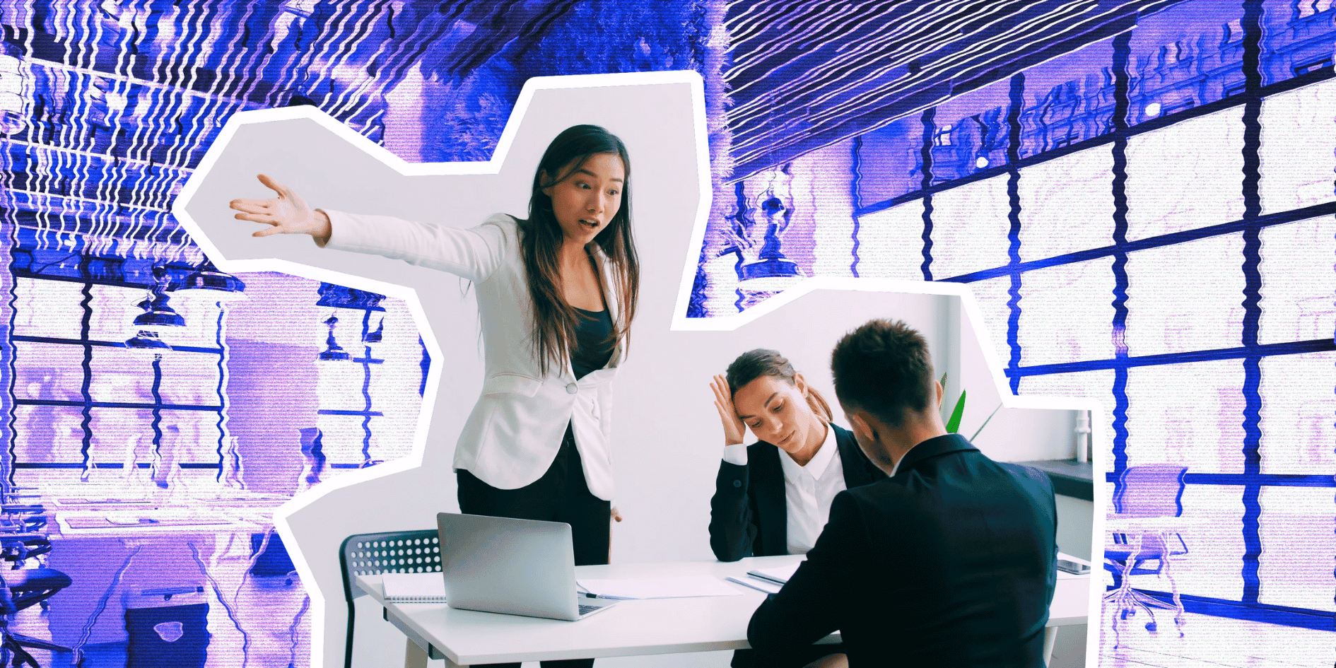 Foto lingkungan kerja toxic karena boss dan rekan NPD